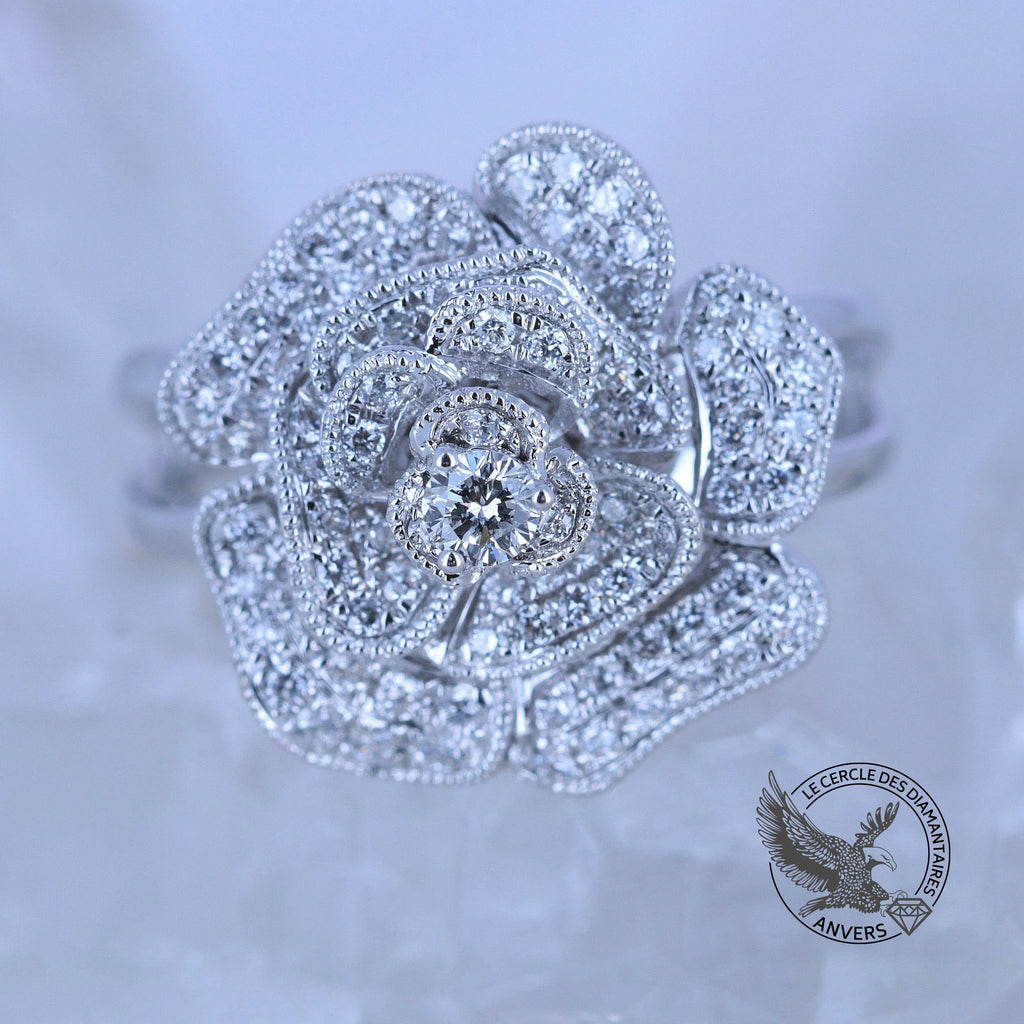 Bague Diamant - Chic et Glamour