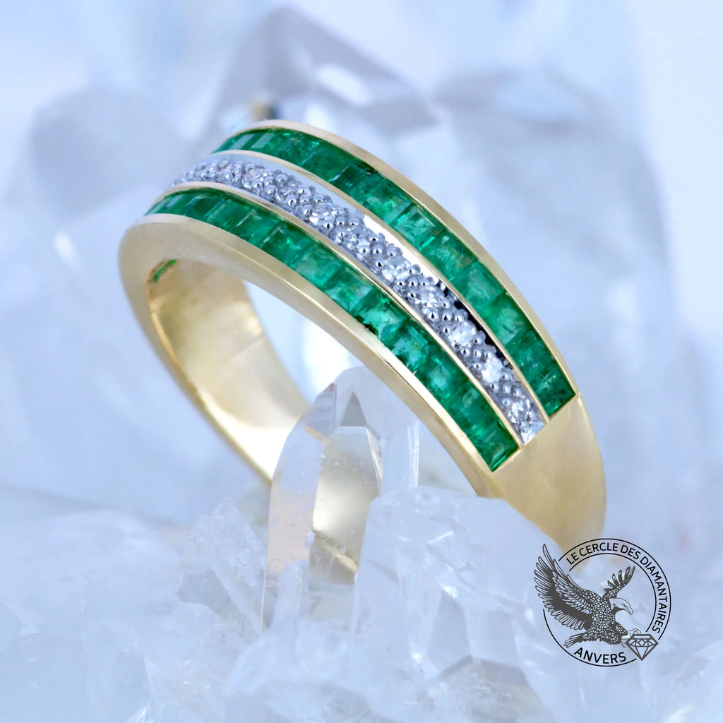 Bague Émeraude - Néva