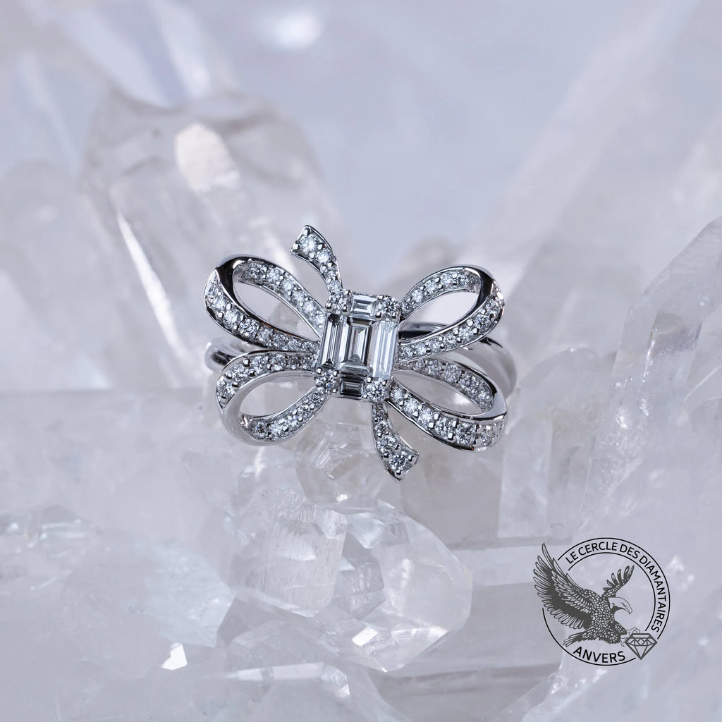 Bague Diamant - Noeud