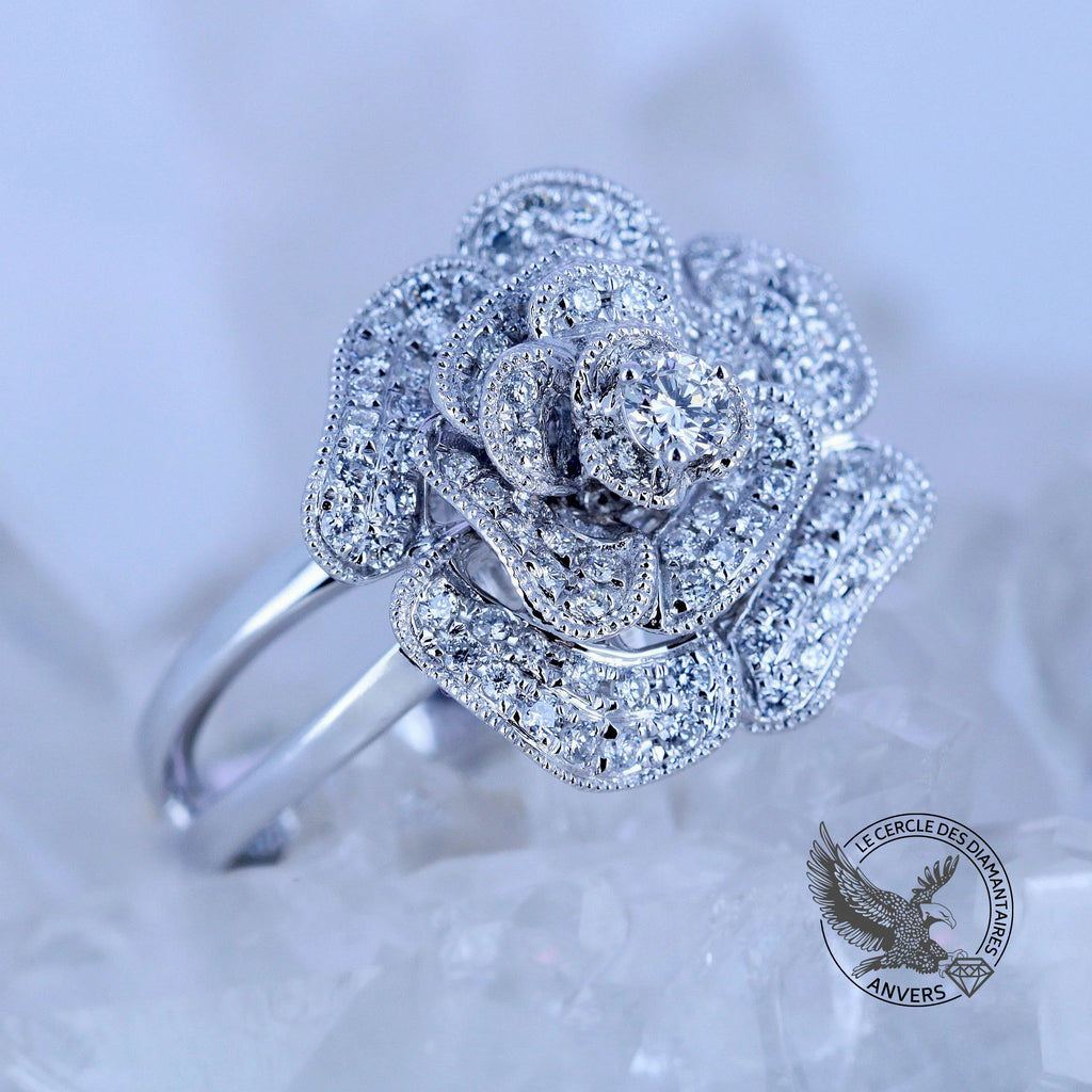 Bague Diamant - Chic et Glamour