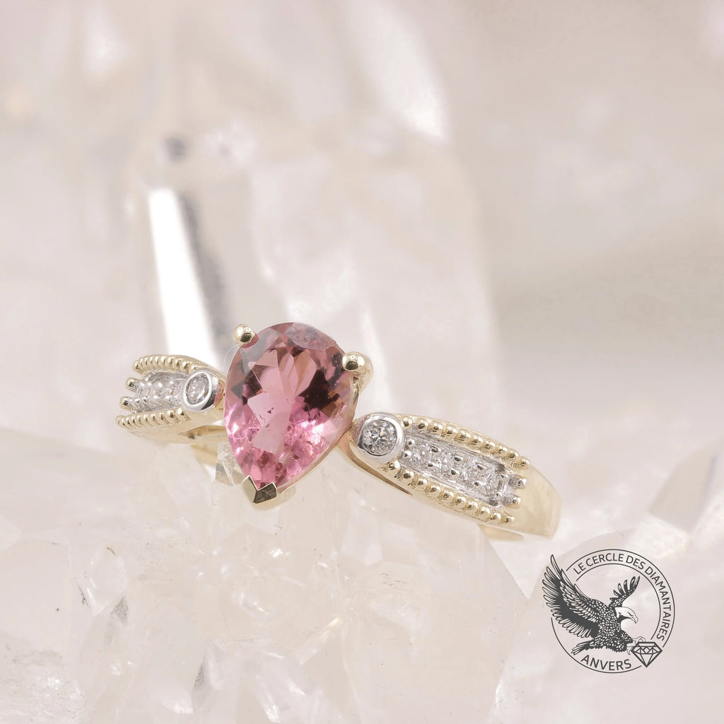 Bague Saphir - Blanche