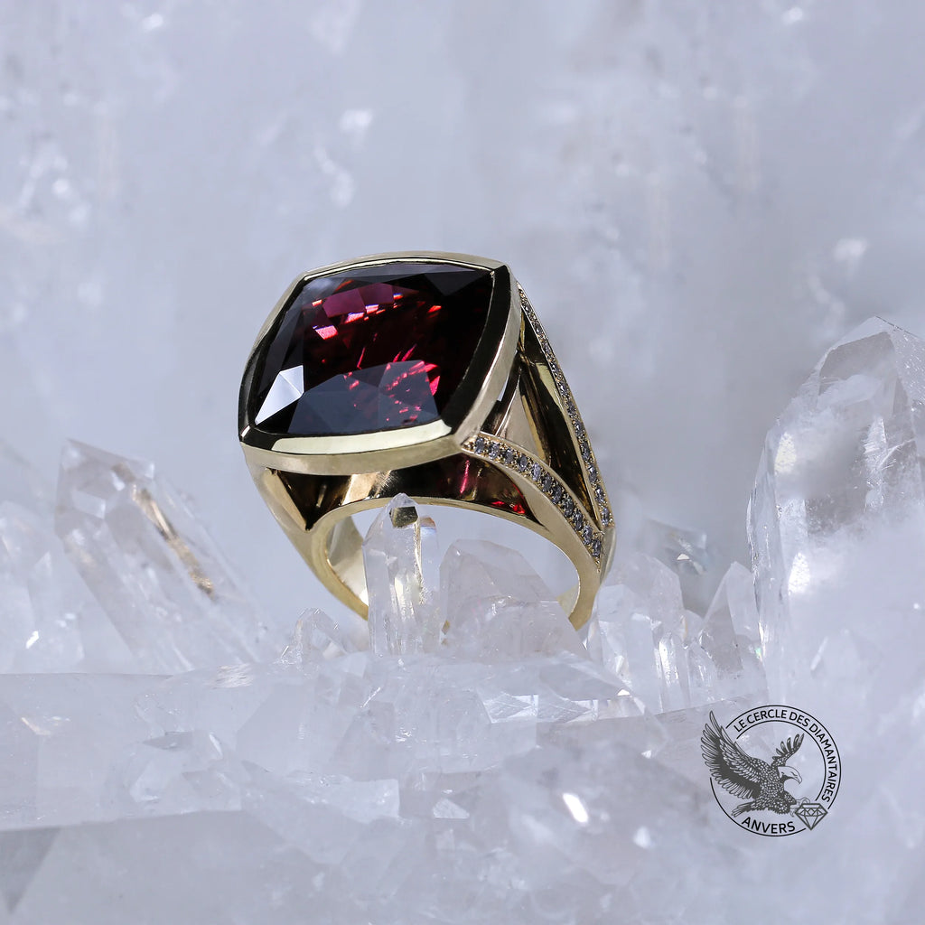 Bague Grenat - Monica