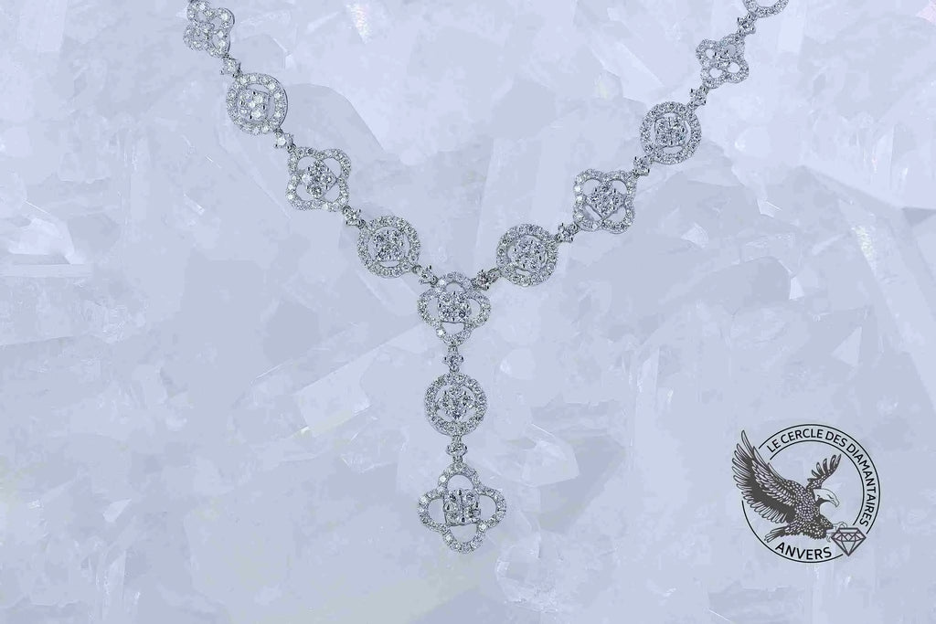 Andalucía - Collier en Or avec Diamants