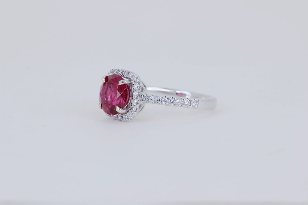 Bague Rubelite - Amandine