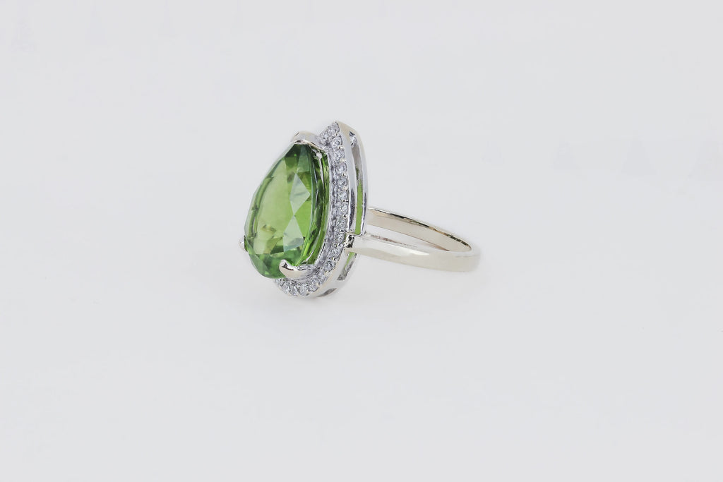 Bague en Péridot vert - Céleste