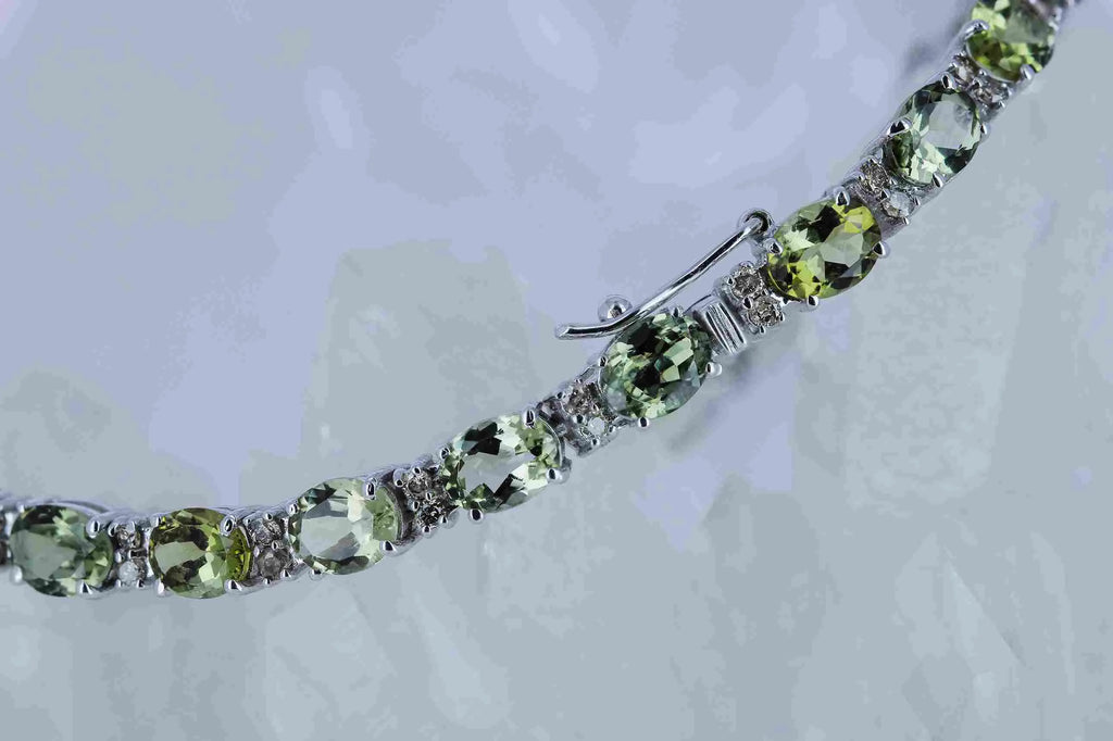 Camille Pissarro - Bracelet en Or avec Tourmalines