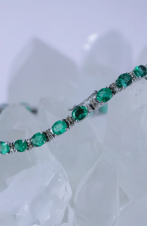 Bracelet Emeraude - Vert lagon