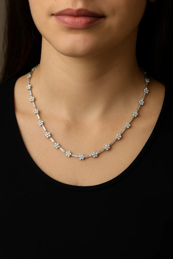 Collier Diamant - Narcisses