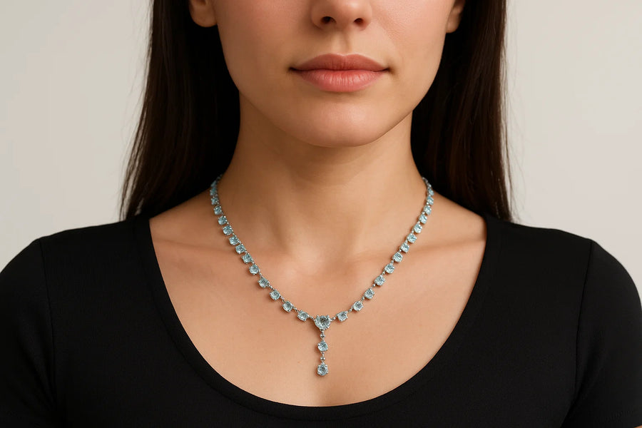 Collier Aigue-Marine - Albarine