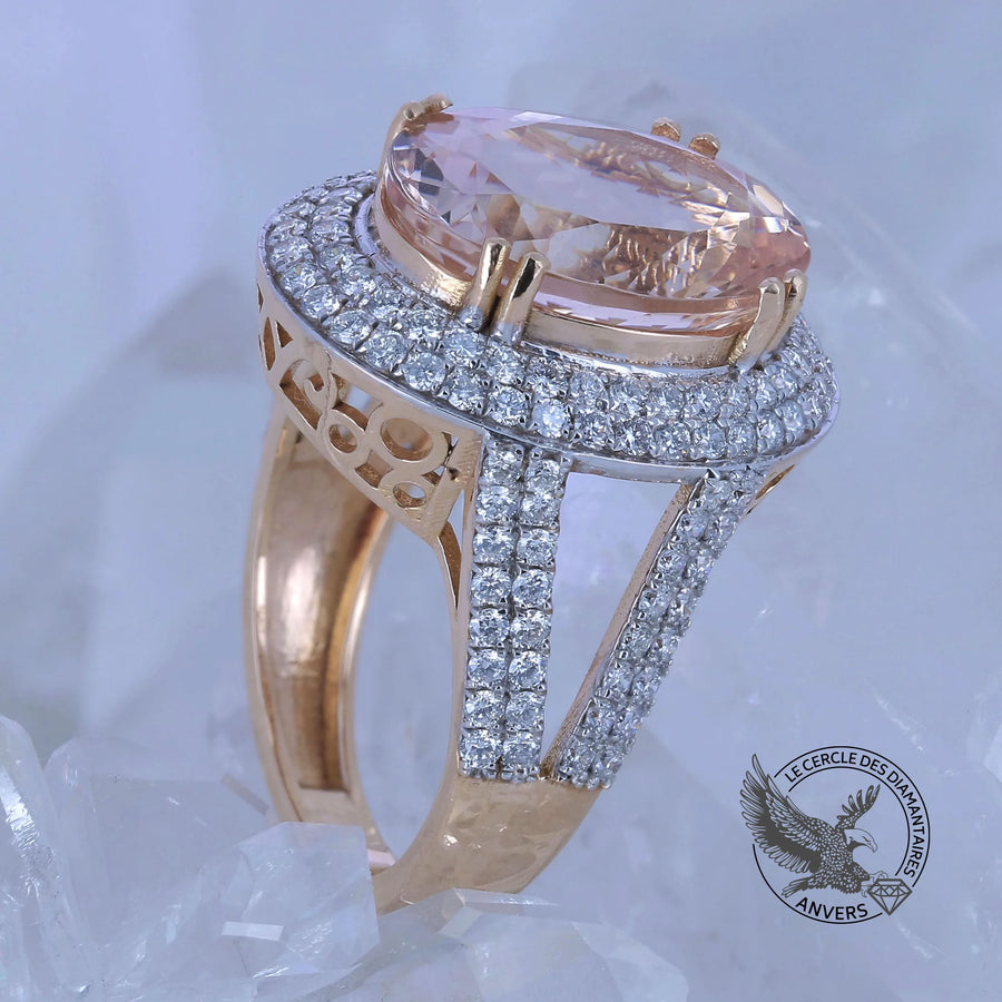 Bague Morganite - Aurore