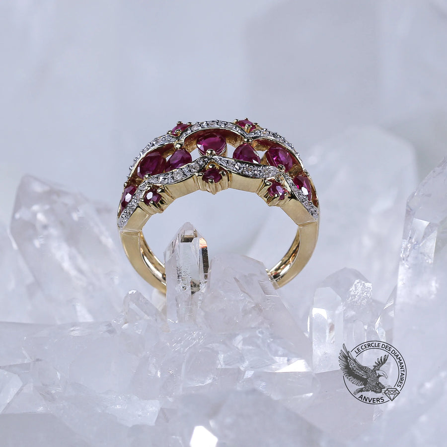 Bague Rubis - Olivia
