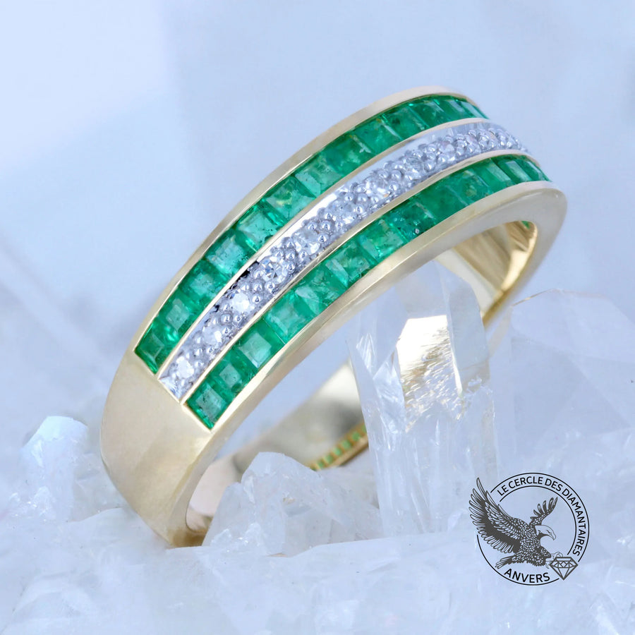 Bague Émeraude - Néva