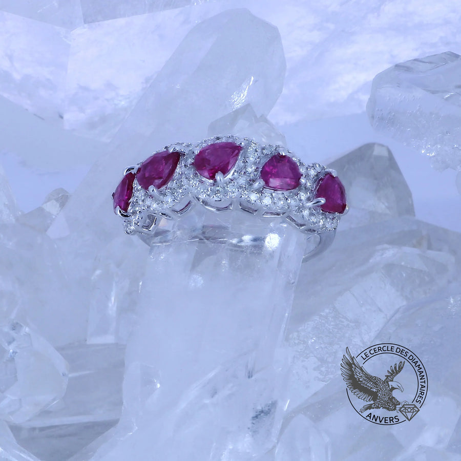Bague Rubis - Billie