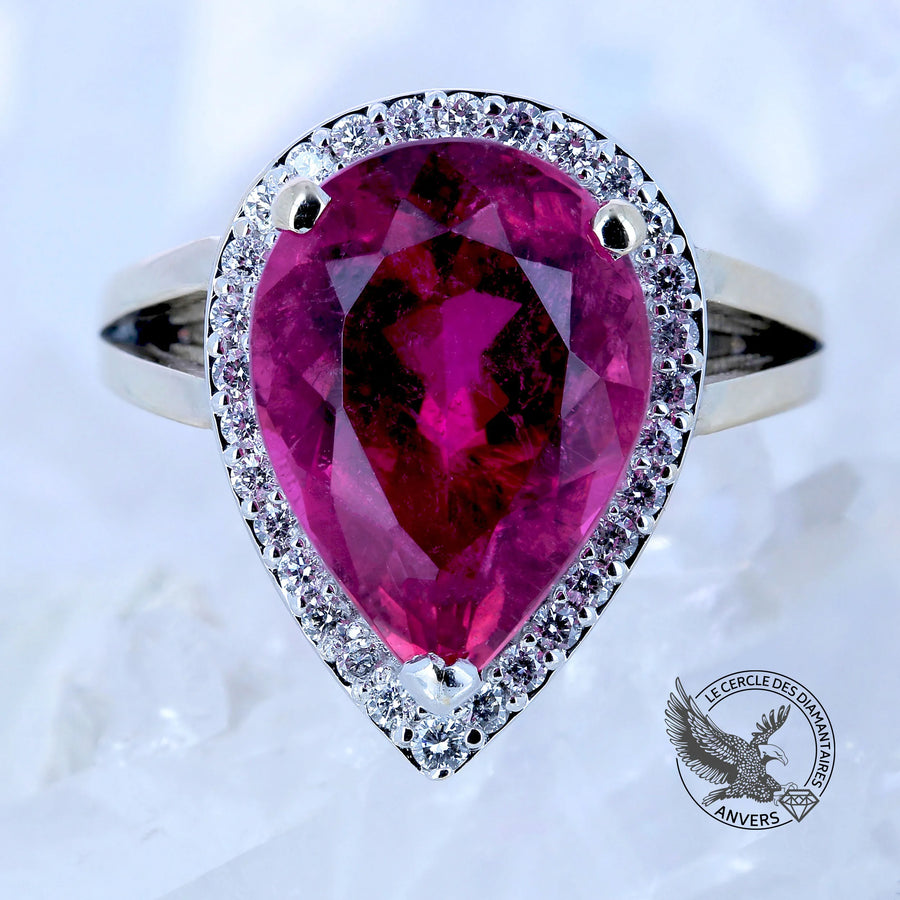 Bague Rubellite - Indila 