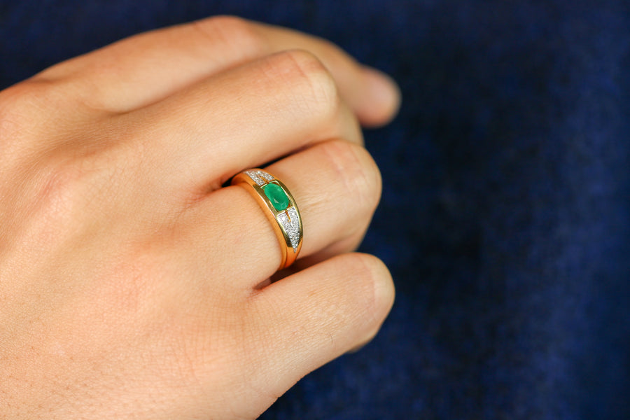 Bague diamant - Jade
