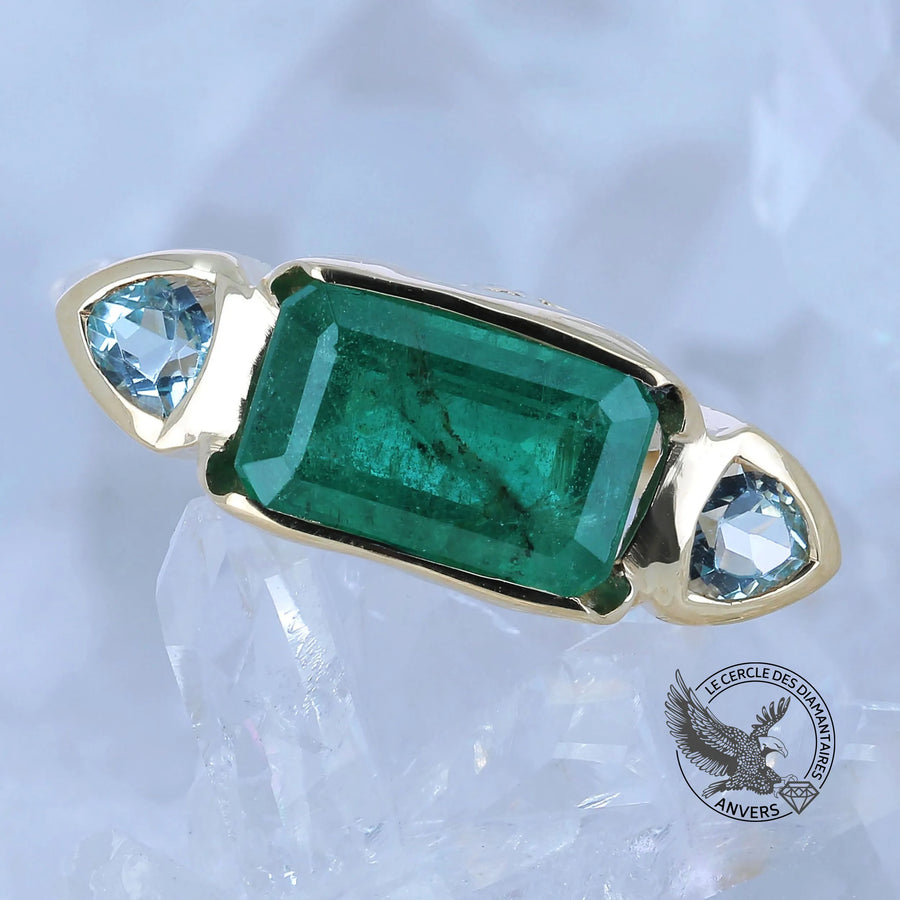 Bague émeraude - Clio