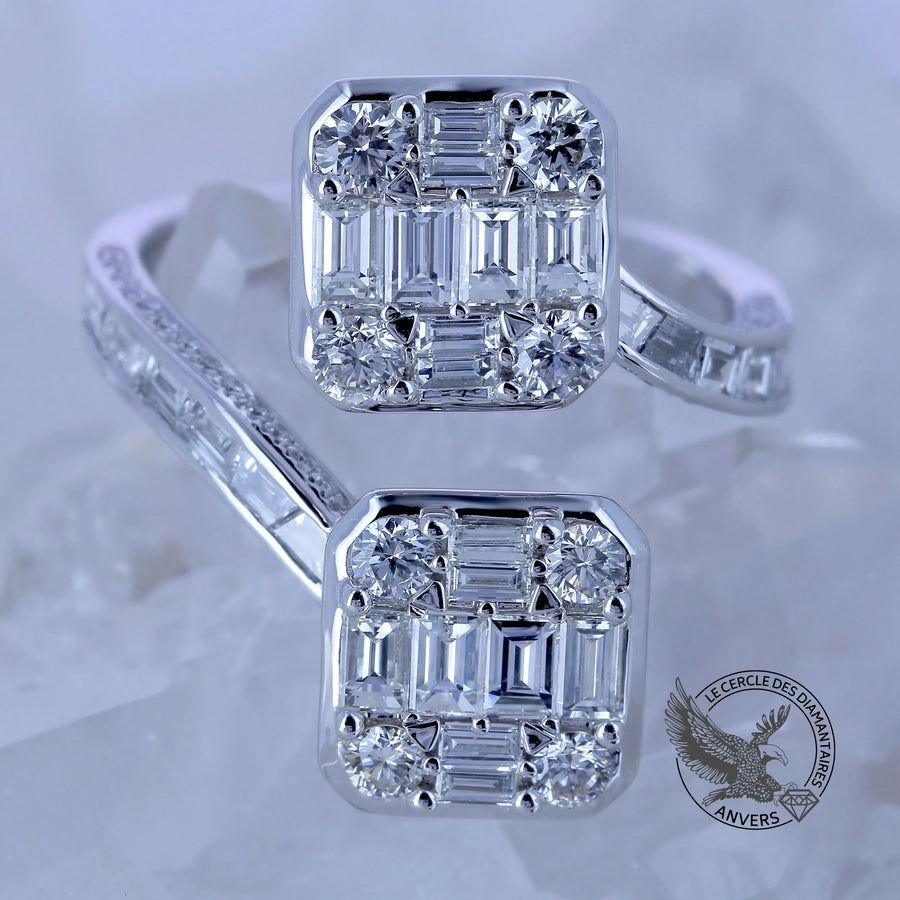 Bague Diamant - Polygone