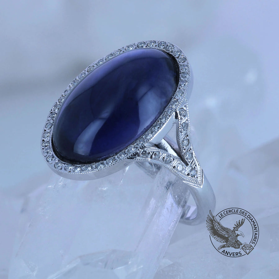 Bague Tanzanite - Crépuscule
