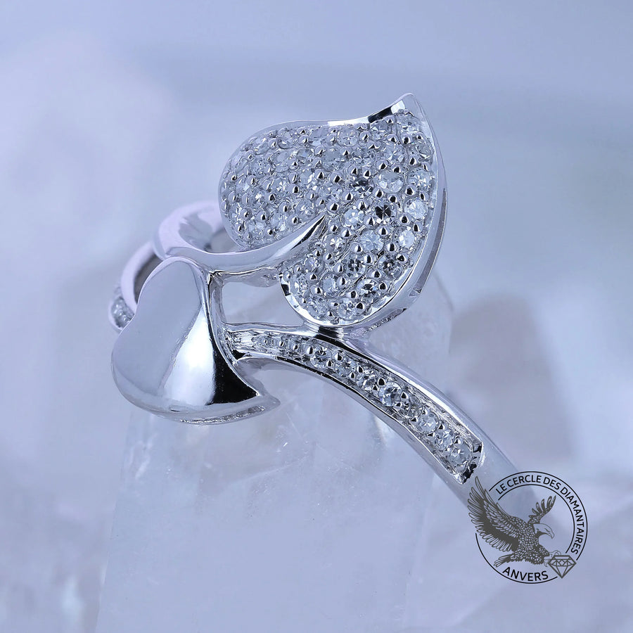 Bague diamant - Camélia