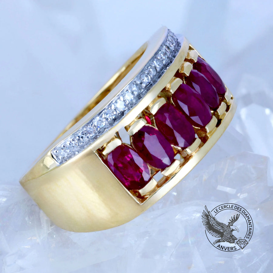 Bague Rubis - Candice