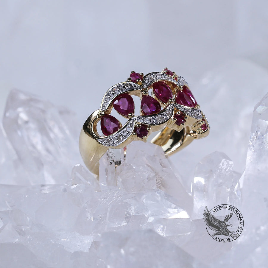 Bague Rubis - Olivia