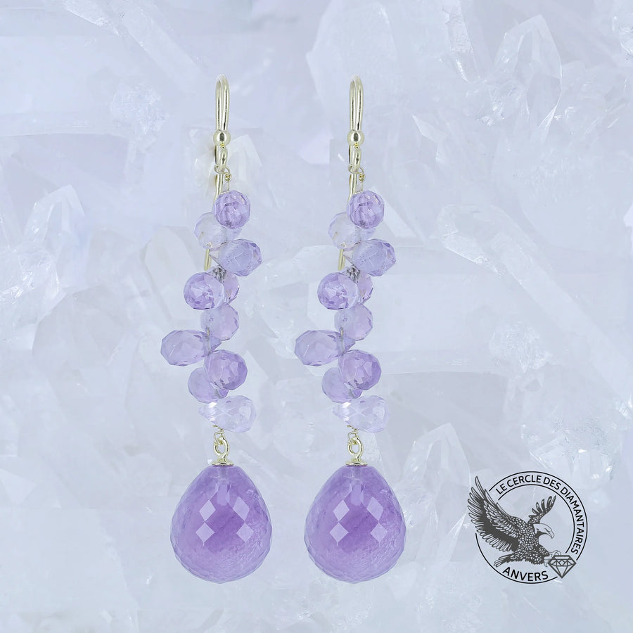 Pendantes Améthystes - Muscat