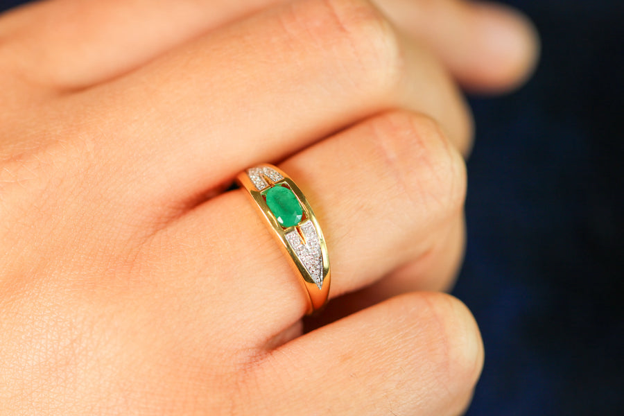 Bague diamant - Jade