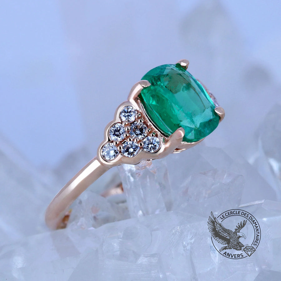 Bague Émeraude - Pascale