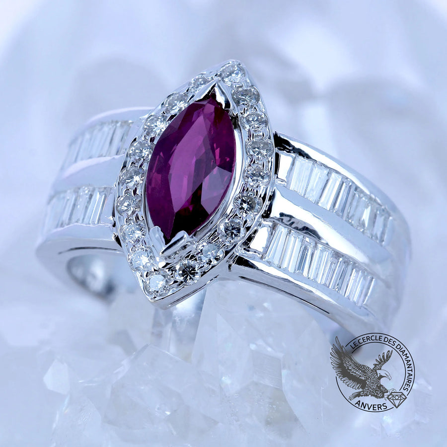 Bague Rubis - Amélia