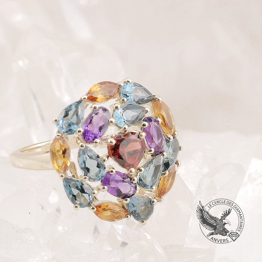 Bague Grenat - Caïus