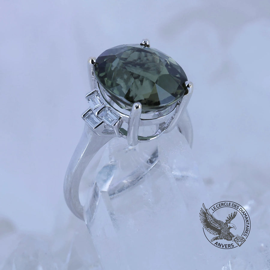  Bague Tourmaline - Midnight Ocean
