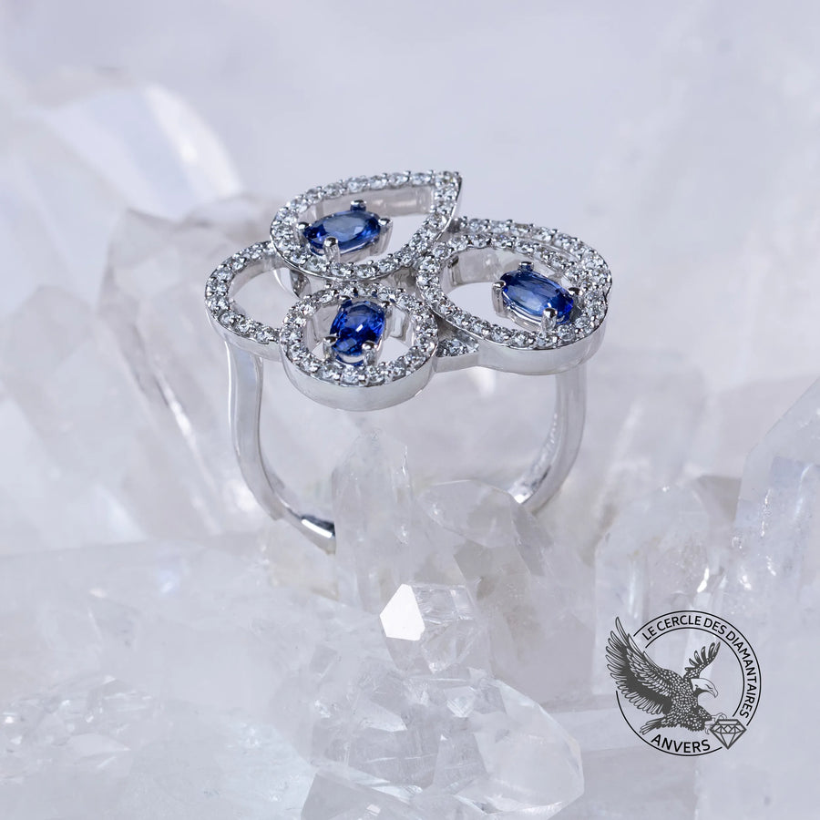 Bague Saphir - Aqua Viva