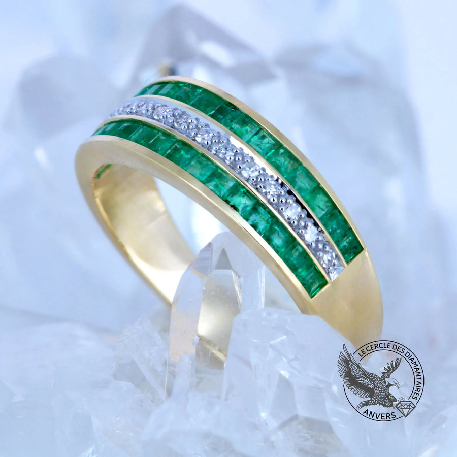 Bague Émeraude - Néva