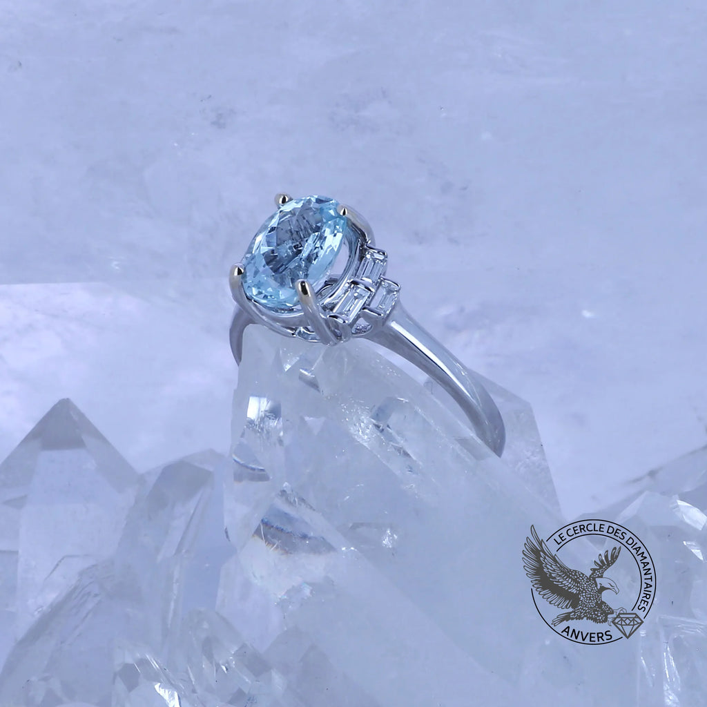 Bague Aigue-Marine - Angèle