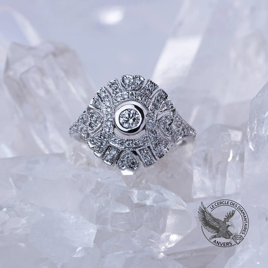 Bague diamant - Prunelle