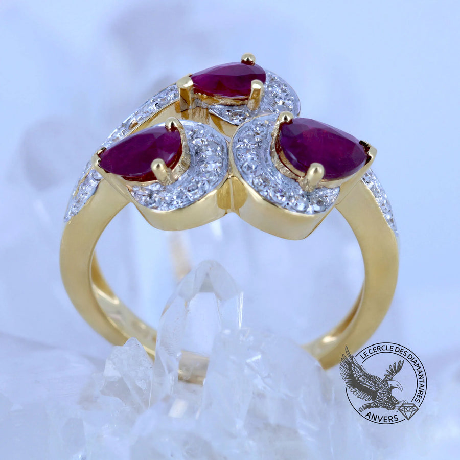 Bague Rubis - Maeva