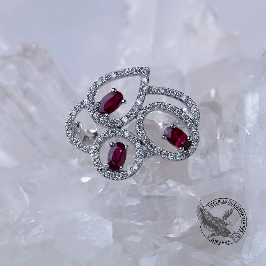 Bague Rubis - Fionna