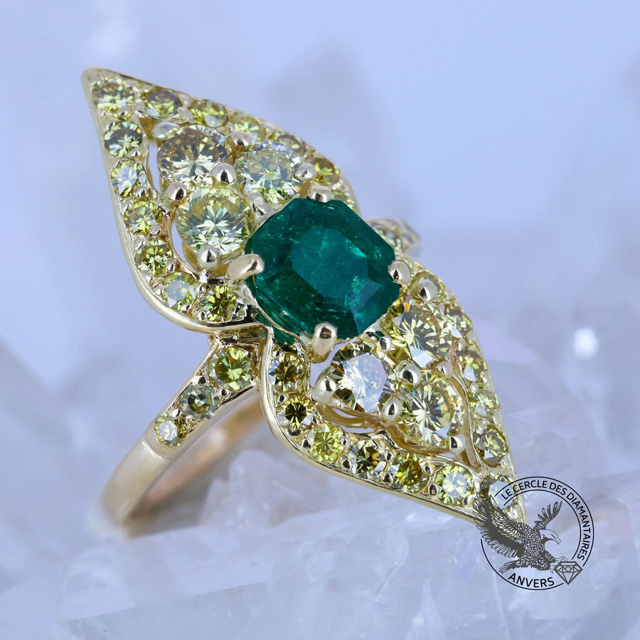 Bague Émeraude - Nelia