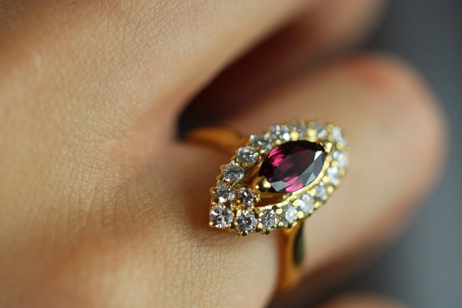 Bague Rubis -  Luna