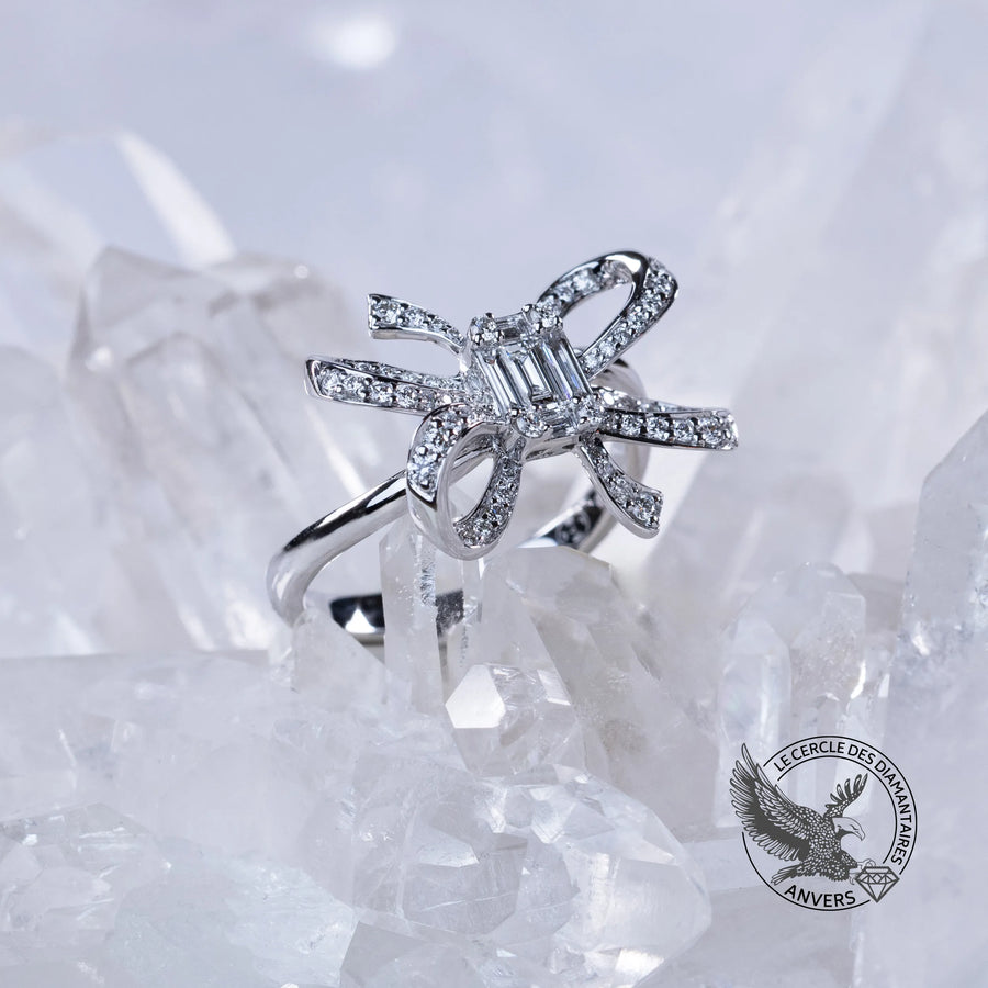Bague Diamant - Noeud