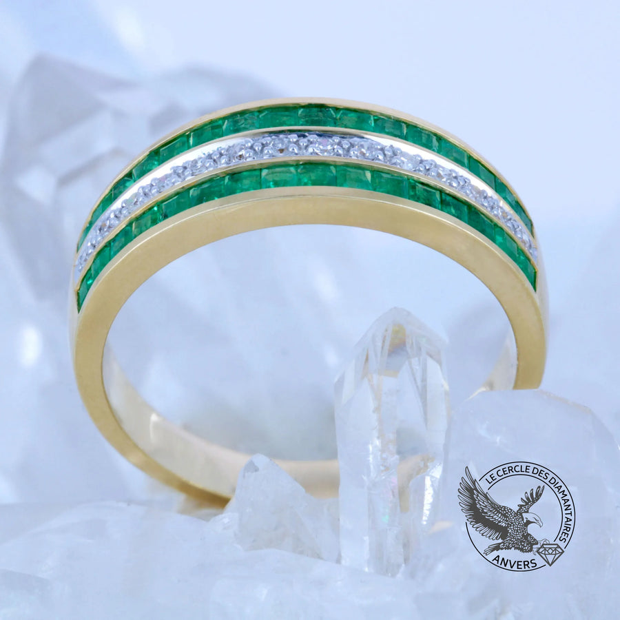 Bague Émeraude - Néva