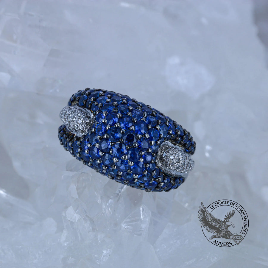 Bague Saphir - Ourson