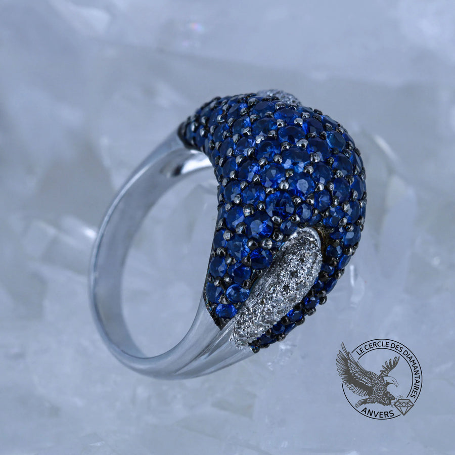 Bague Saphir - Ourson