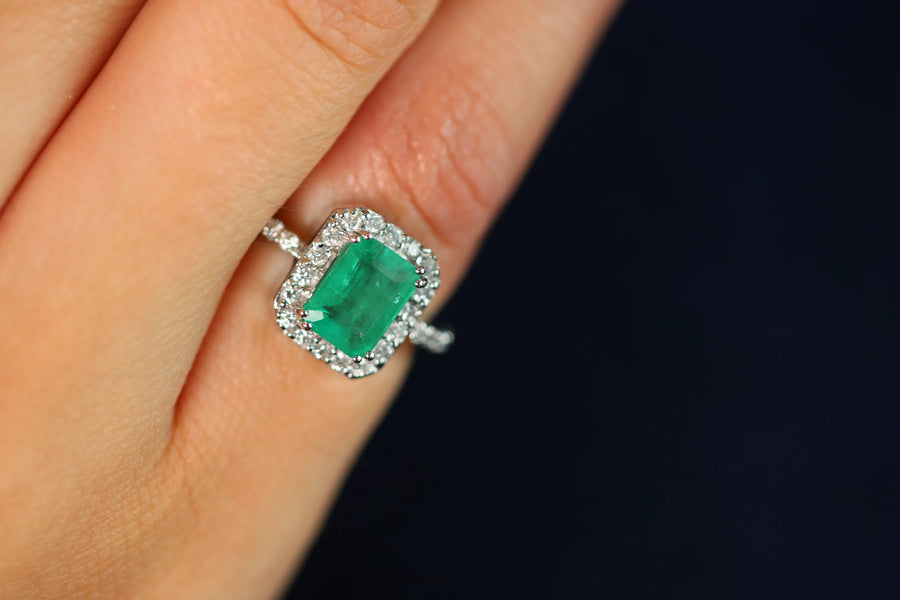 Bague éméraude - Nina