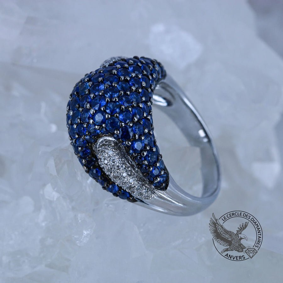 Bague Saphir - Ourson