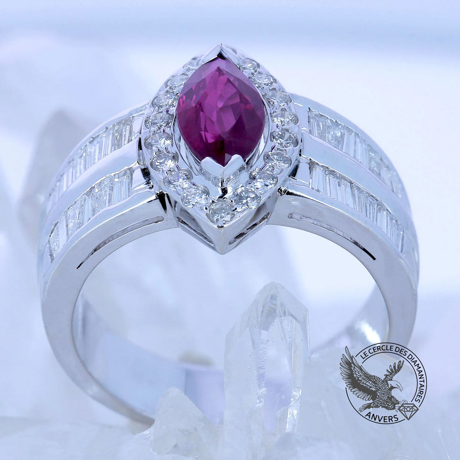 Bague Rubis - Amélia