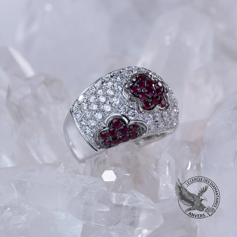 Bague Rubis - Red Star