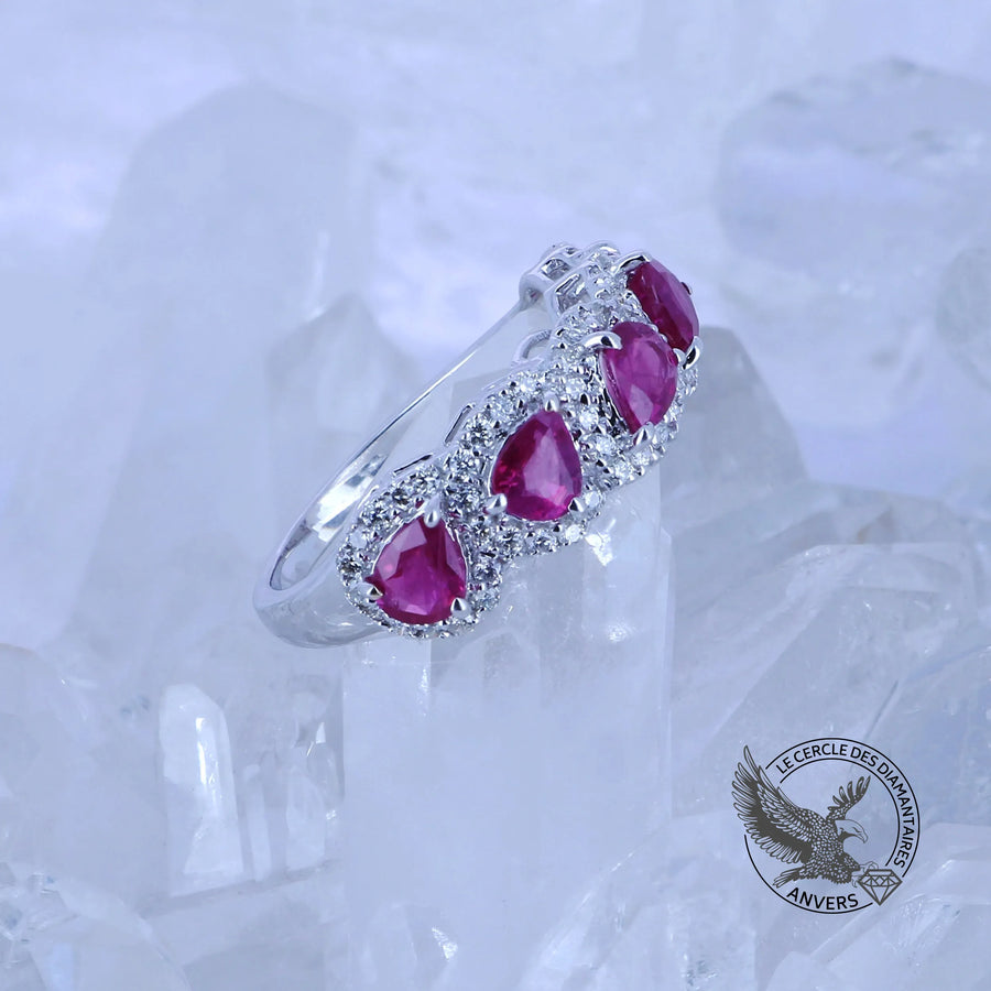 Bague Rubis - Billie