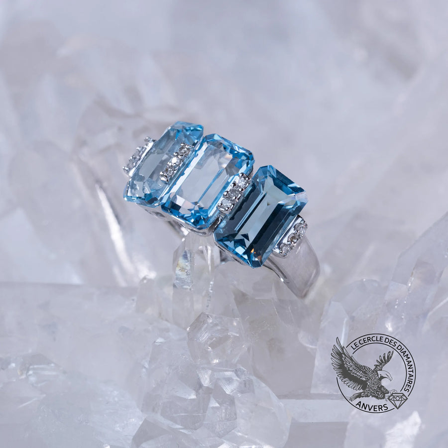 Bague Topaze - Albicéleste