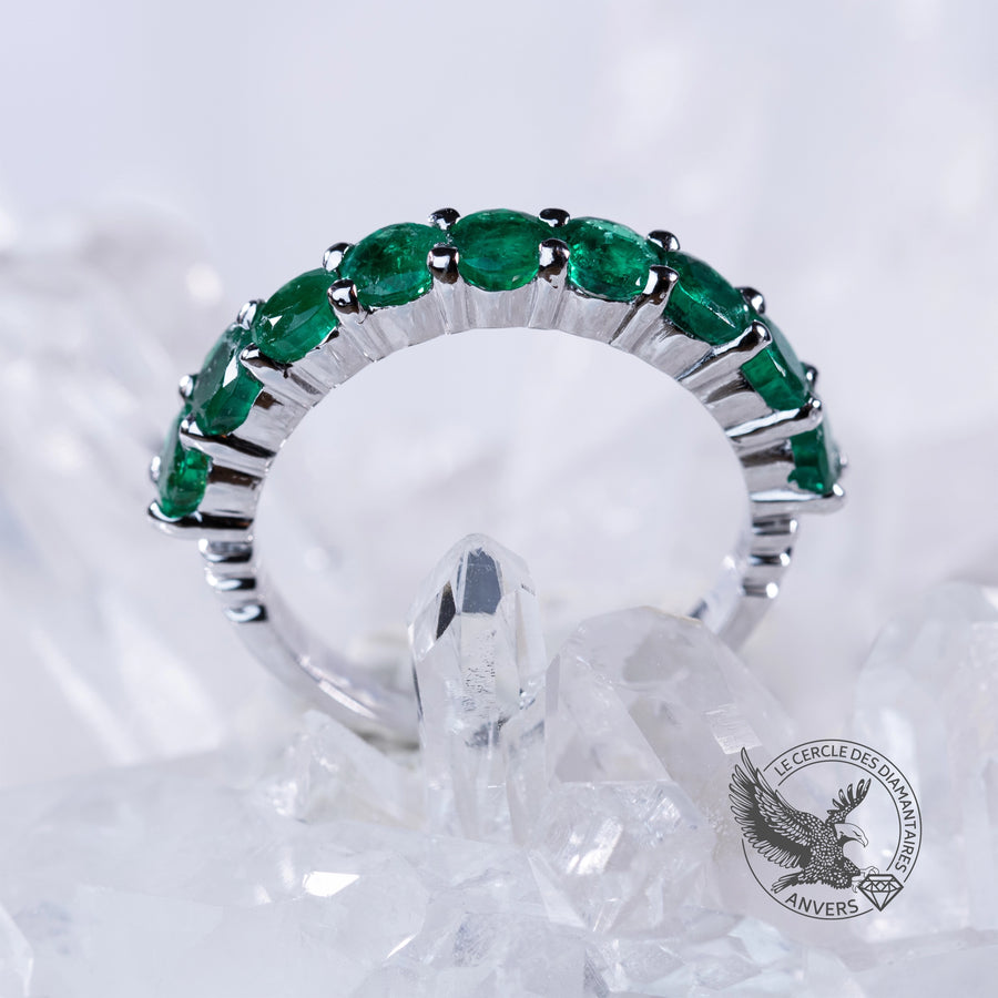 Bague Émeraude - Émilia